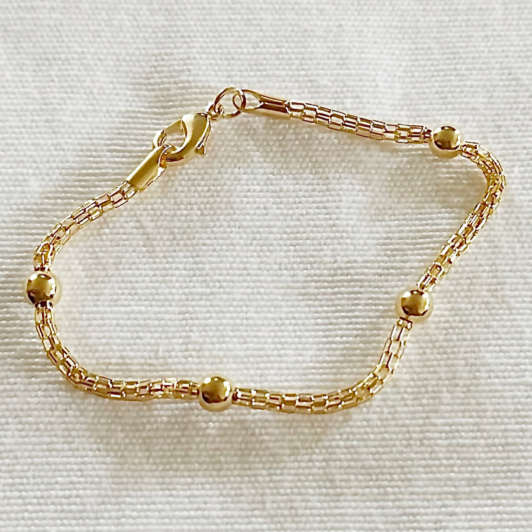 Gold Mesh Betty Bracelet