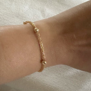 Gold Mesh Betty Bracelet