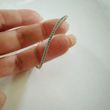 Load image into Gallery viewer, Sky Blue CZ Forever Bracelet