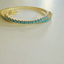 Load image into Gallery viewer, Sky Blue CZ Forever Bracelet