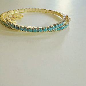 Sky Blue CZ Forever Bracelet