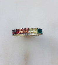 Load image into Gallery viewer, Rainbow Eternity Band