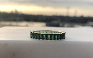 Colombian Green Eternity Band
