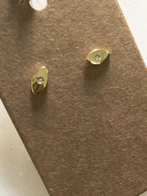 Load image into Gallery viewer, solid gold tone evil eye