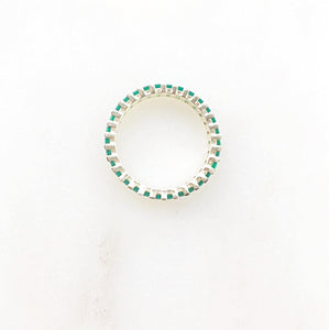 Colombian Green Eternity Band