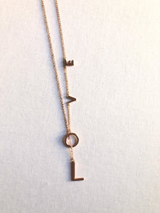 I Love Me Necklace