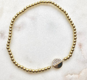 Circle Bead Bracelet