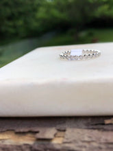Load image into Gallery viewer, Classic Clear CZ Stackable Band