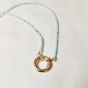 Alma Bead Necklace - Turquoise