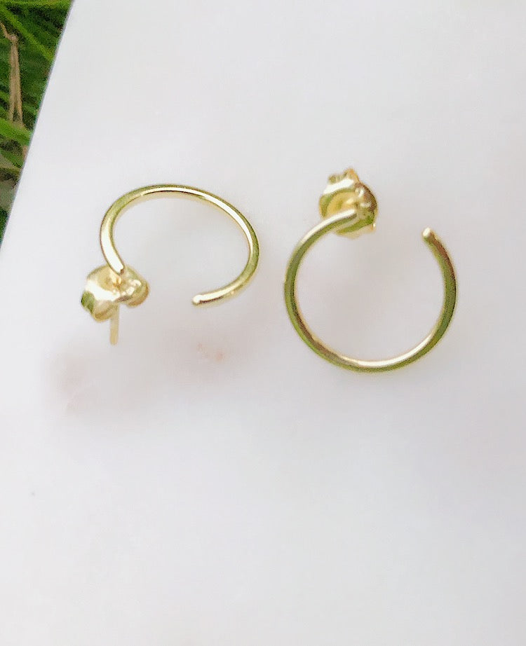 Open Circles Earrings