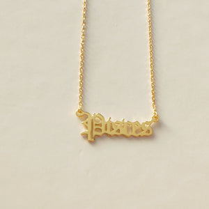 What's Your Star Sign Zodiac Necklace