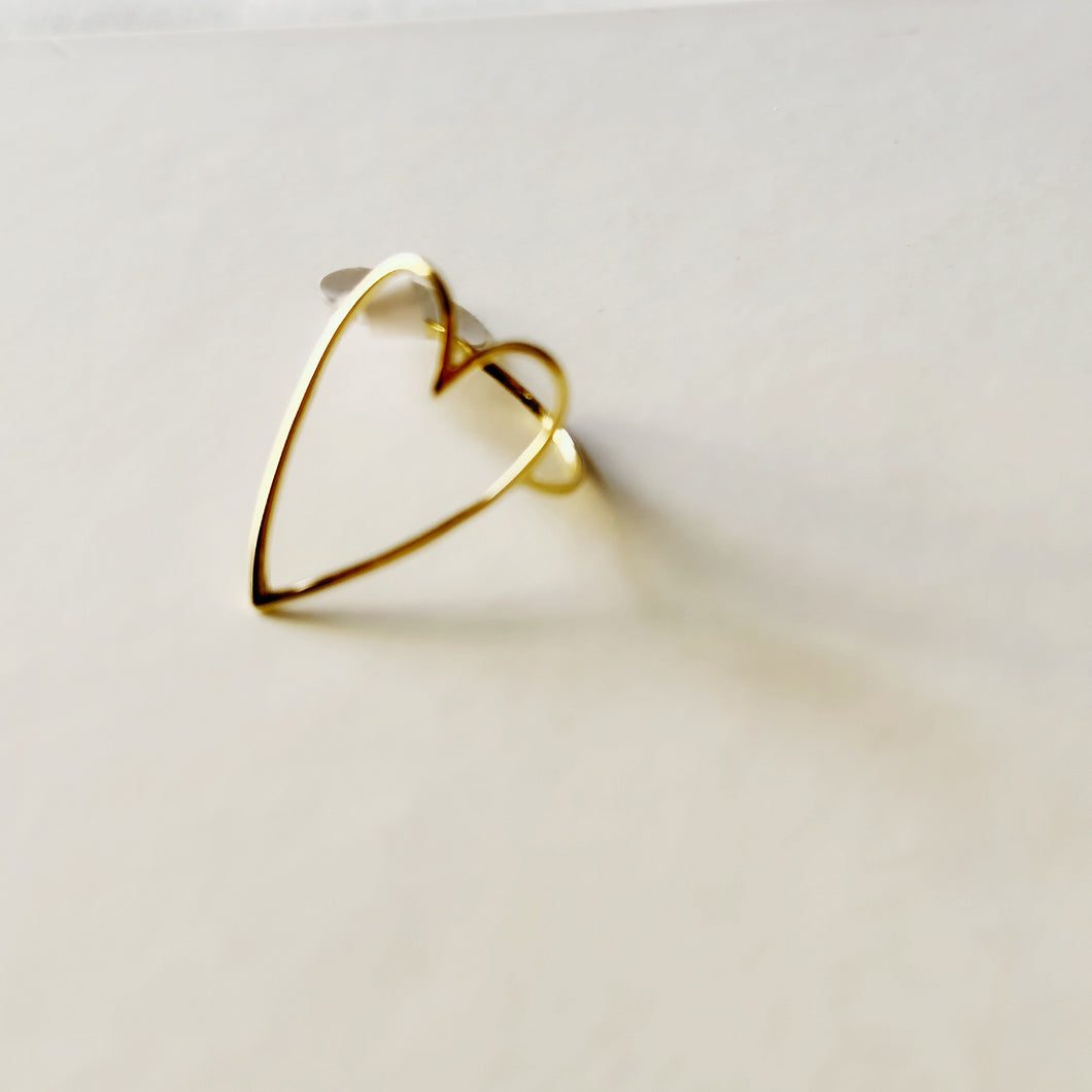 You Are My Heart Gold Tone Ring