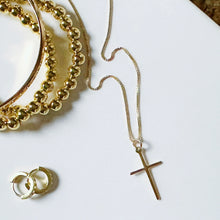 Load image into Gallery viewer, Golden Cross Necklace