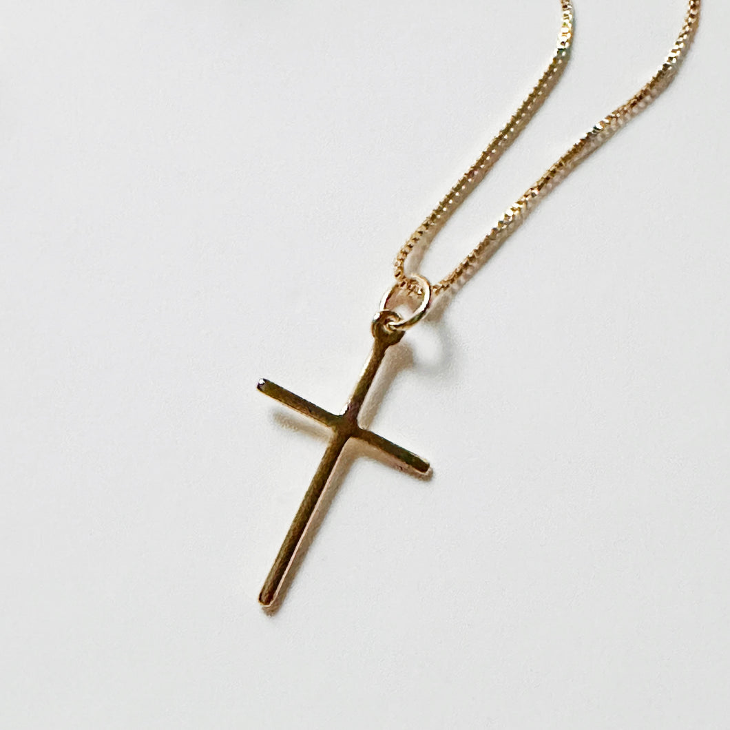 Golden Cross Necklace