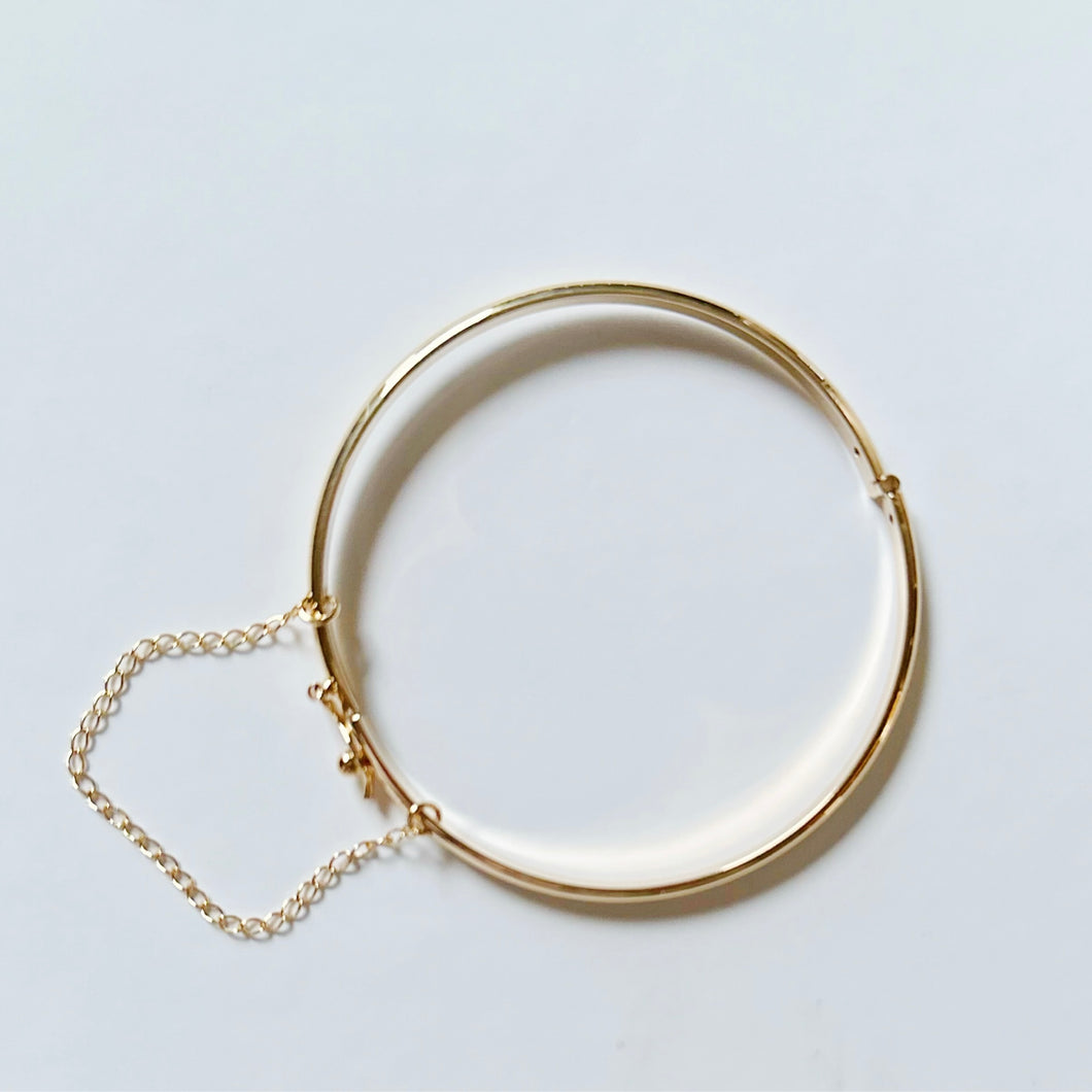 Thin Golden Bangle