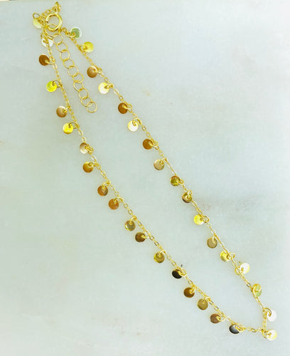 lana like jewelry anklet sterling silver 9 inches
