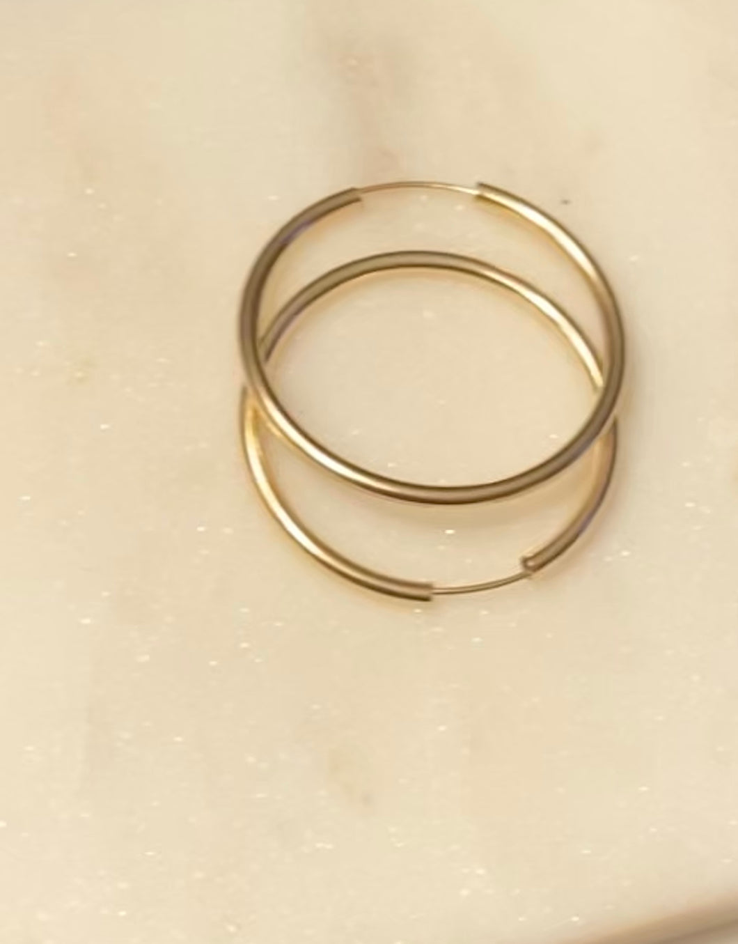 Endless Fab Hoop Earrings - 38mm