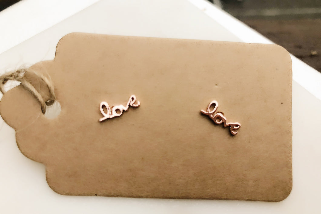 Rosy Love Earrings