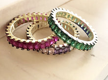 Load image into Gallery viewer, Colombian Green Eternity Band