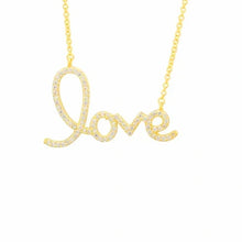 Load image into Gallery viewer, Love You Necklace