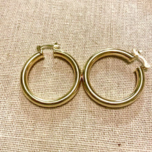 Load image into Gallery viewer, Everyday Gold Plated Hoop Earrings