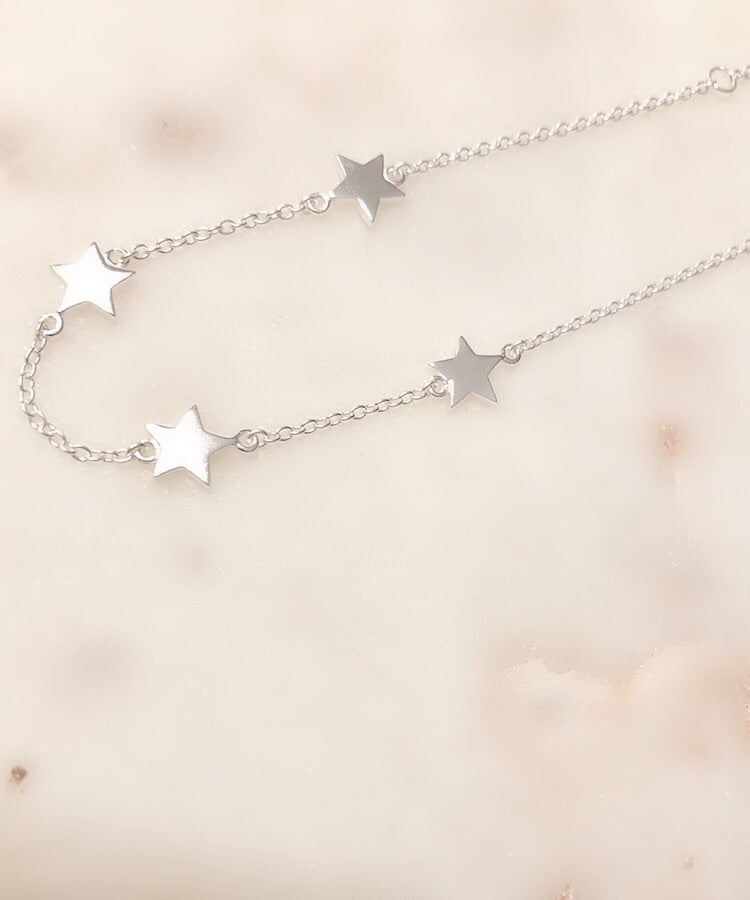 Sterling Silver Rock Star Gold Plated Bracelet