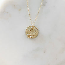 Load image into Gallery viewer, The Zodiacs Gold Tone Necklace - Pisces