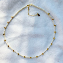 Load image into Gallery viewer, Drops of Jupiter White Choker