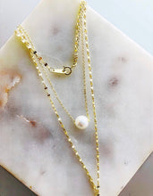 Load image into Gallery viewer, Pearl Sexy Y Double Necklace