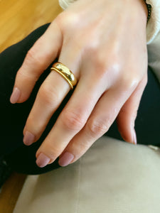 Love Wide Band Ring