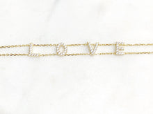 Load image into Gallery viewer, Sterling Silver Gold Tone Love Bracelet