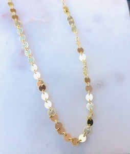 Gold Disco Choker