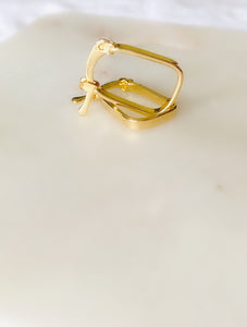 The Emily Huggie Earrings