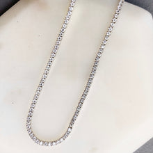 Load image into Gallery viewer, Sterling Silver Tennis Choker