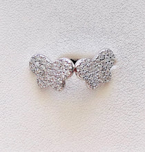 Load image into Gallery viewer, The Butterfly Mariposa Sterling Silver and CZ Stud Earrings