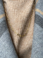 Load image into Gallery viewer, Katrina Paperclip Link Chain Necklace