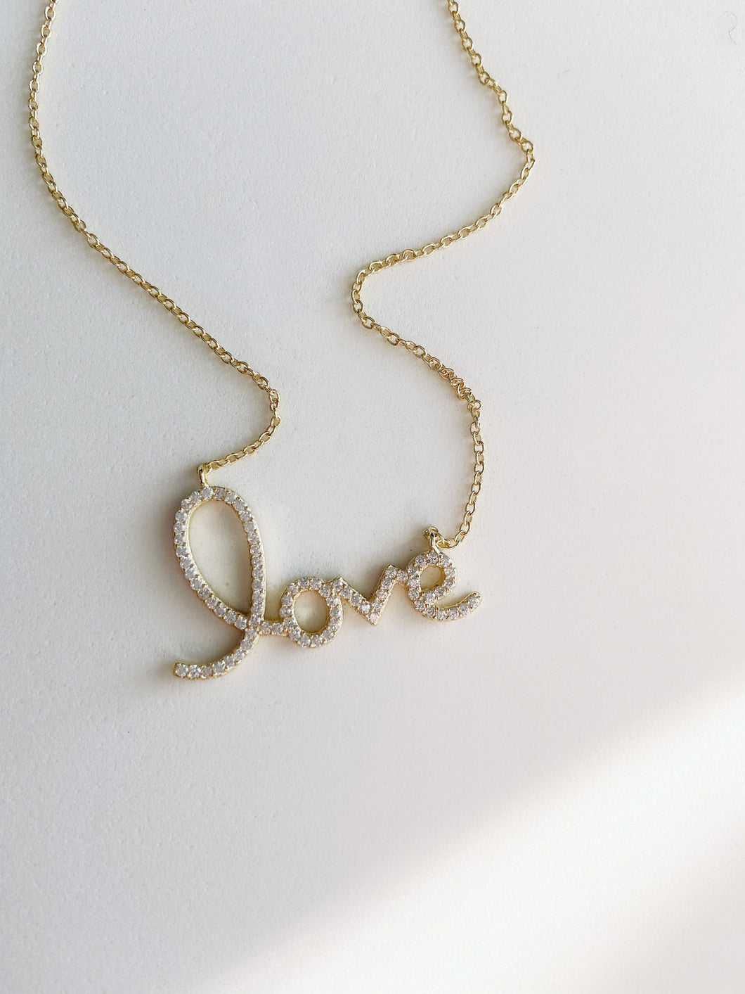 Love You Necklace