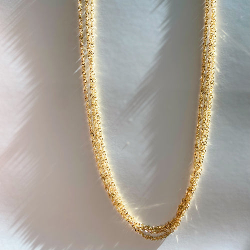 Shimmer Layered Necklace