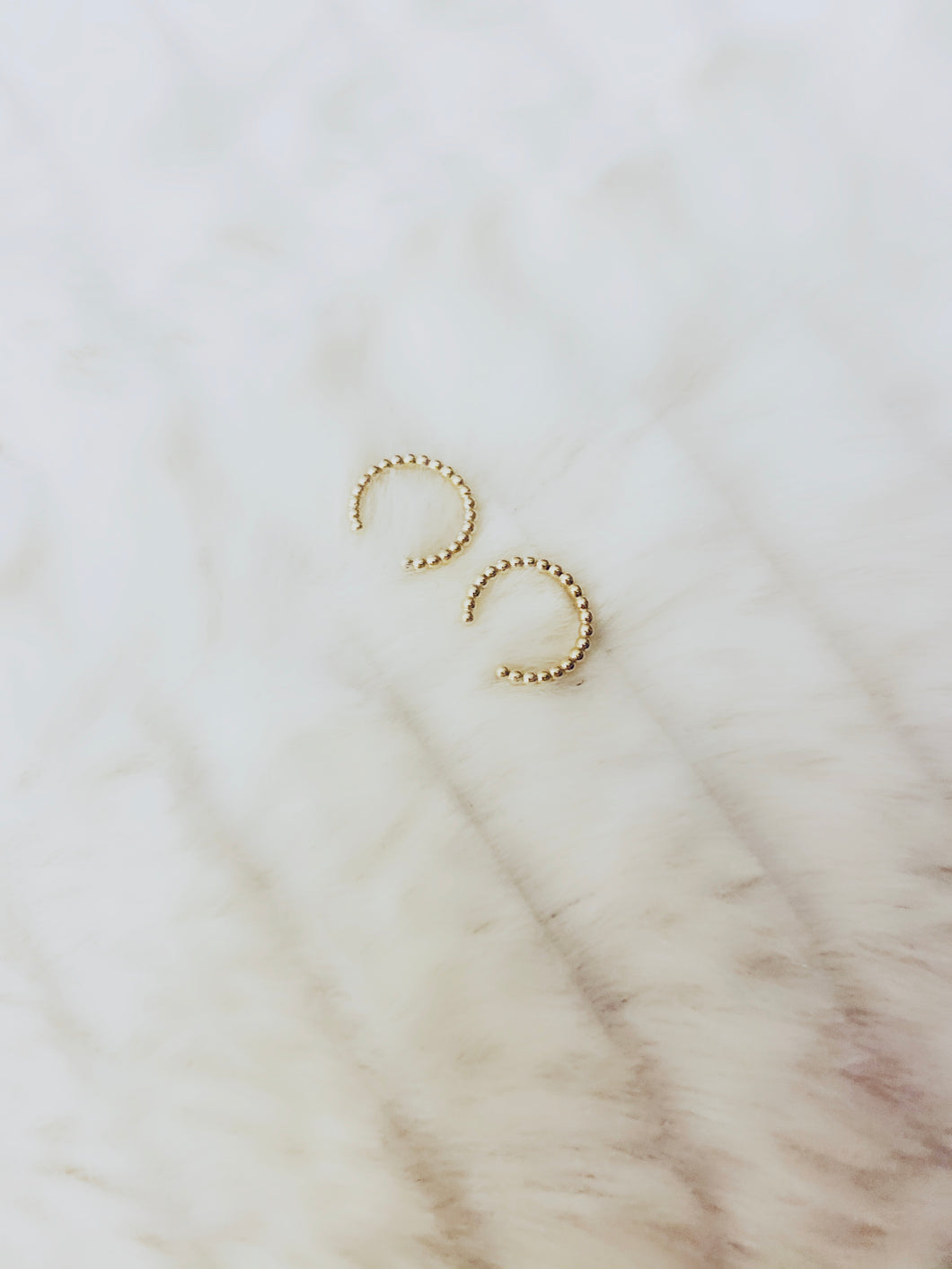 Ear Cuff in Sterling Silver Gold Plated