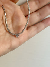 Load image into Gallery viewer, Tiffany Ice Heart Choker Necklace
