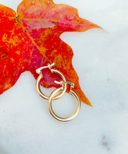 Everyday Gold Plated Hoop Earrings
