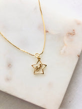 Load image into Gallery viewer, Sterling Silver Gold Plated LOVE Anklet