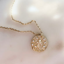 Load image into Gallery viewer, The Zodiacs Gold Tone Necklace - Aquarius