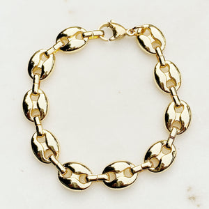 The Golden Boy Bracelet - Gold Plated