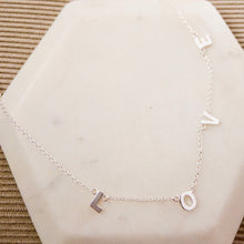 Load image into Gallery viewer, Sterling Silver Gold Plated All Love Necklace - Sterling Silver